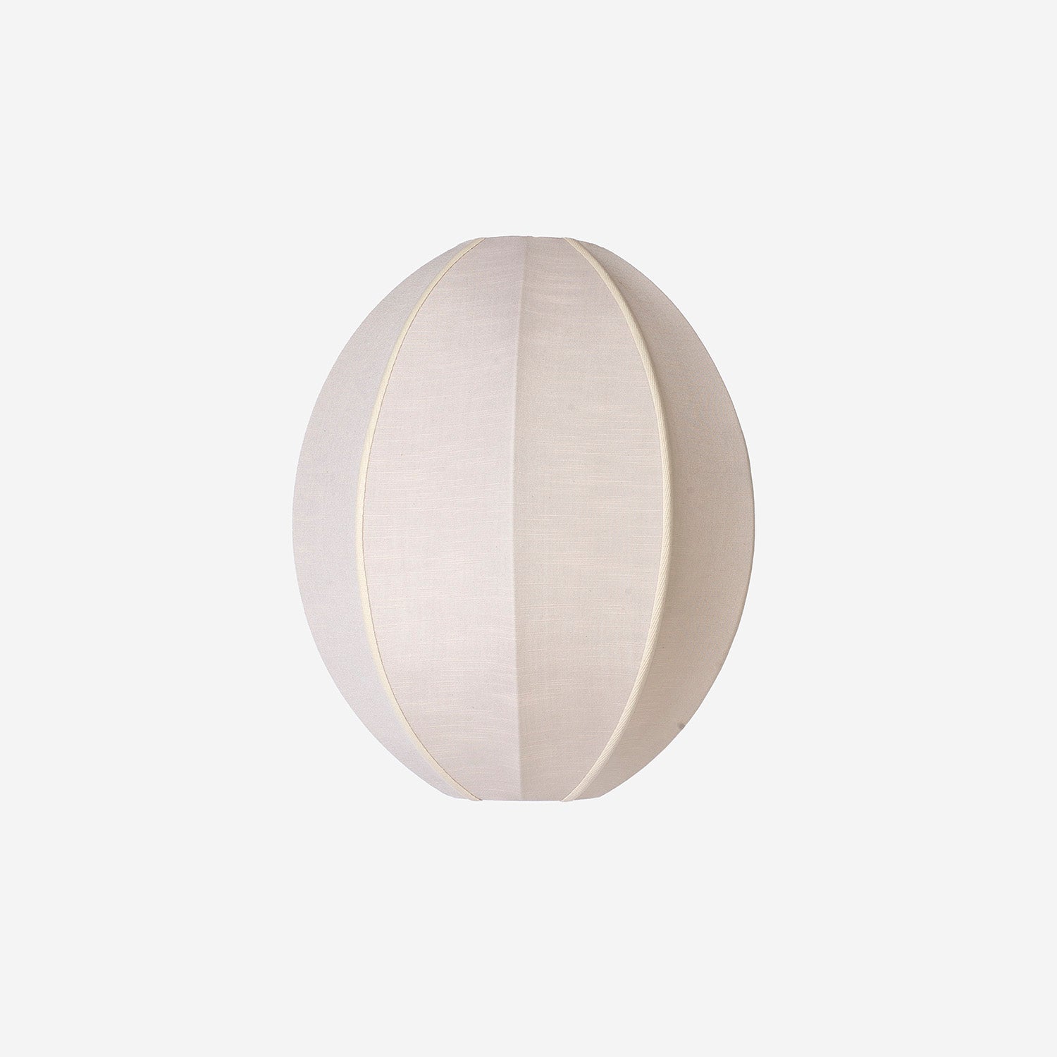 Lampeskærm Raw Sand Oval S