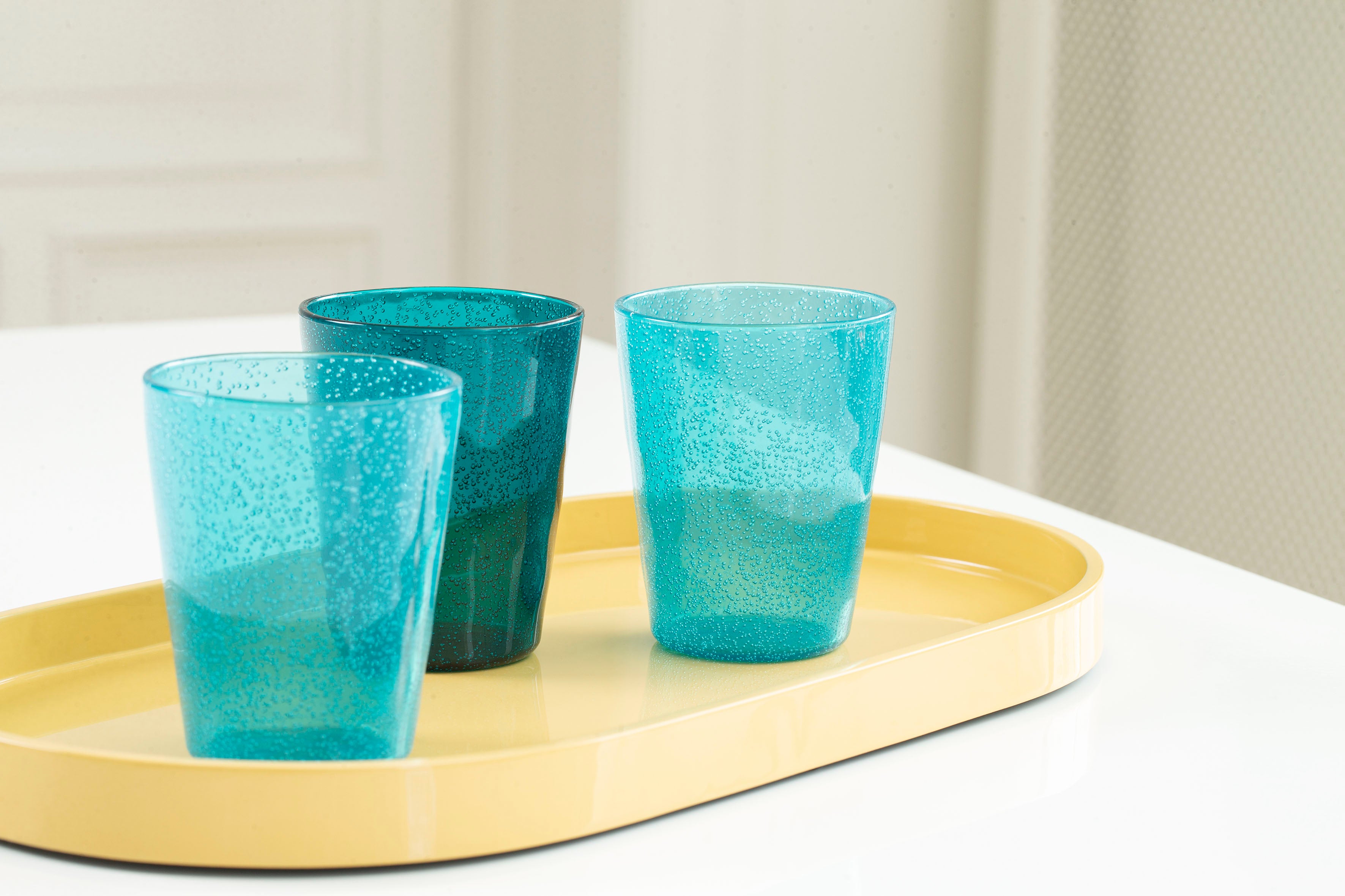 Lacquer Tray Oval S, Sun