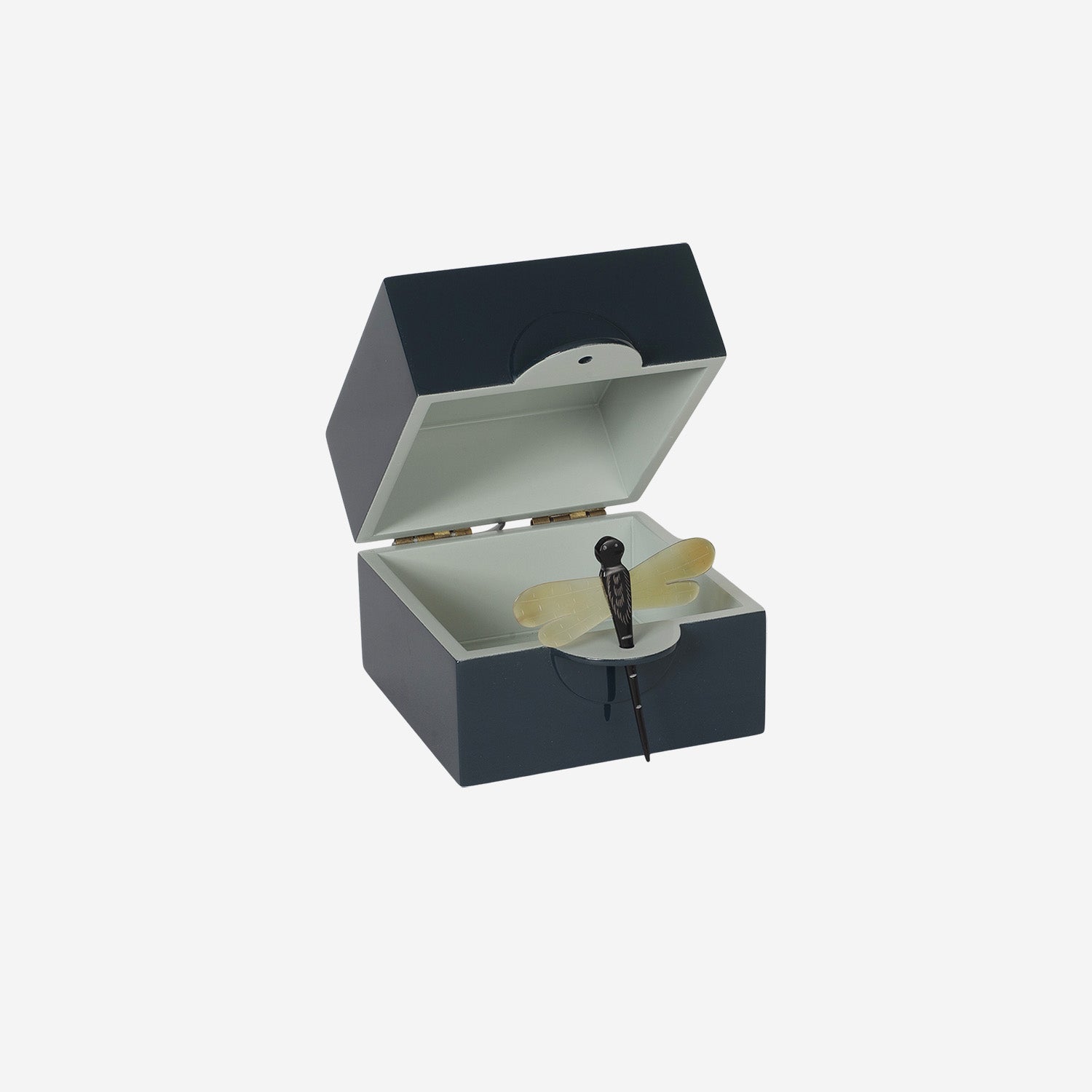 Lacquer Box S Dark Petrol