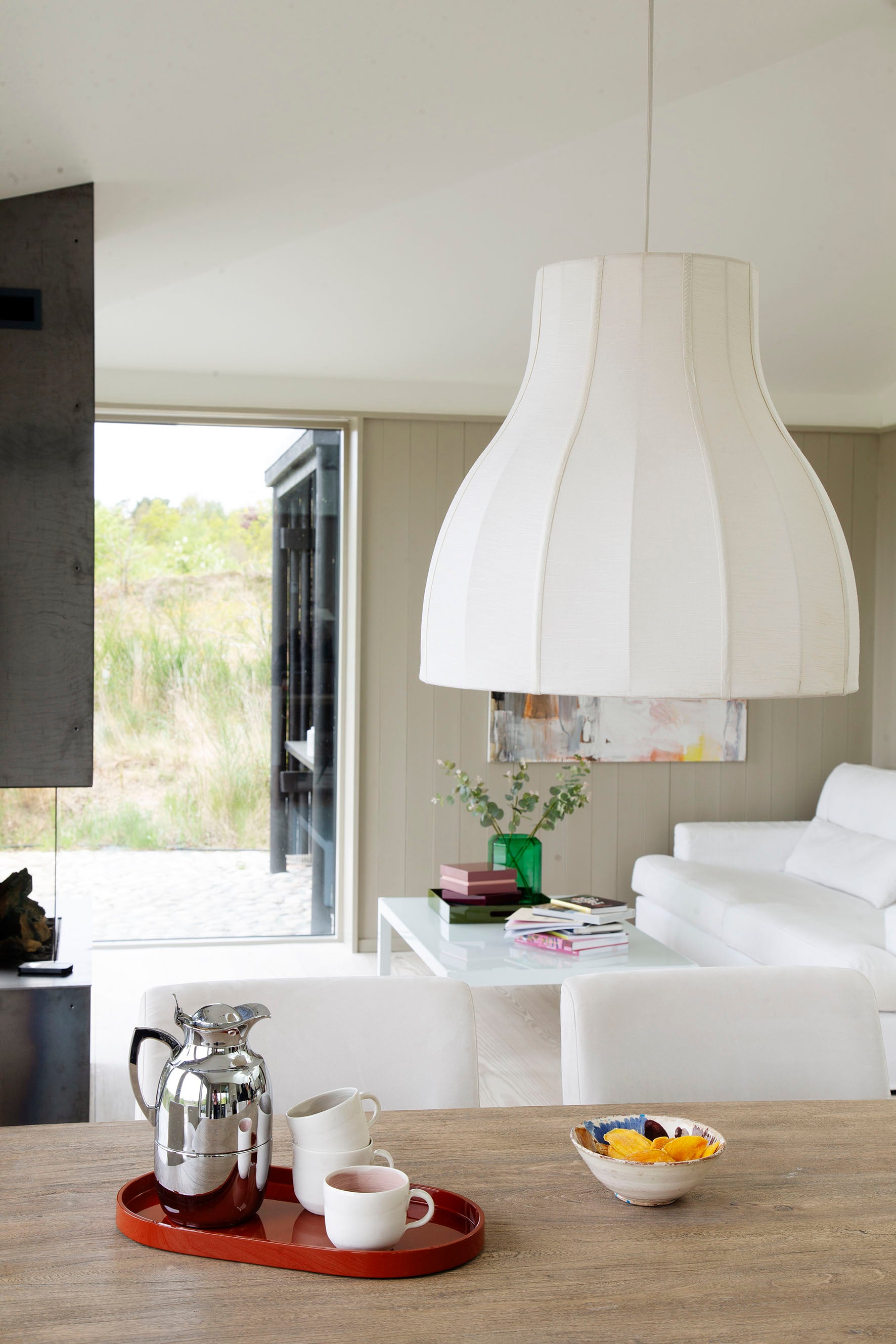 Lamp Shade Indochina Raw Sand Tulip B