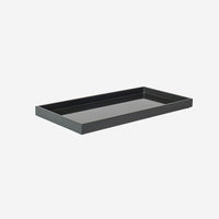 Lacquer Tray 32x16 Coal - color swatch