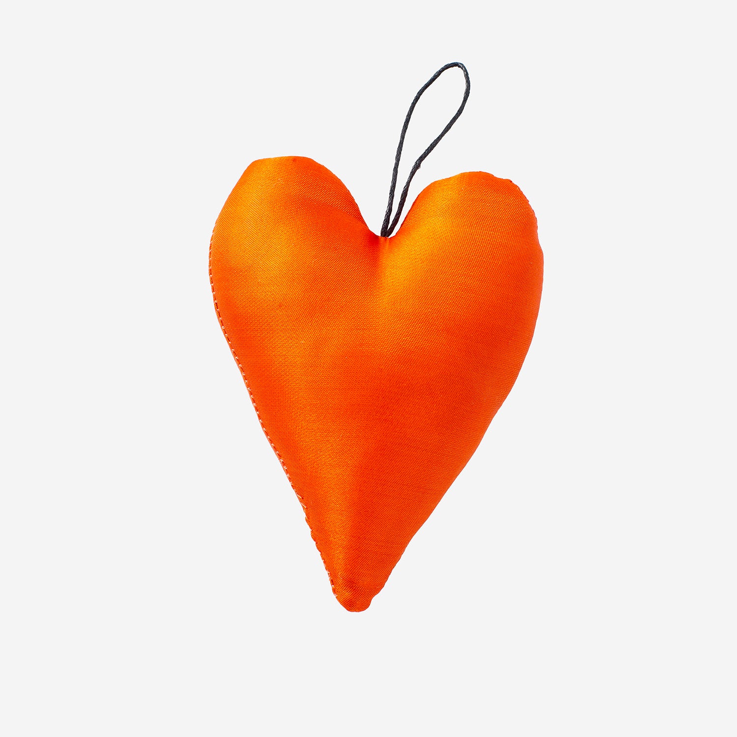 Silkehjerte Orange