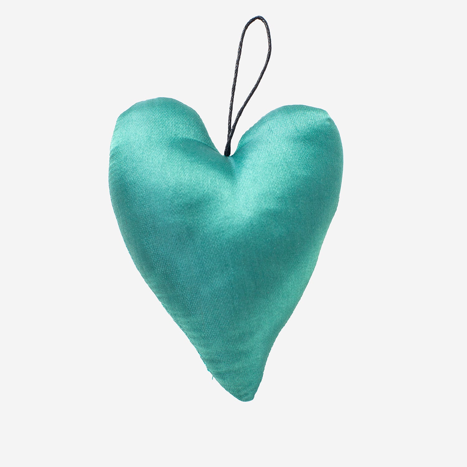Silkehjerte Dark Turquoise