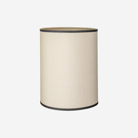 Cylinder lampeskærm sand/coal 30x39 - color swatch