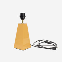Trapezium lamp base, sun - color swatch