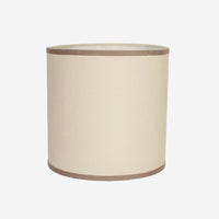 Cylinder lampshade sand/earth - color swatch
