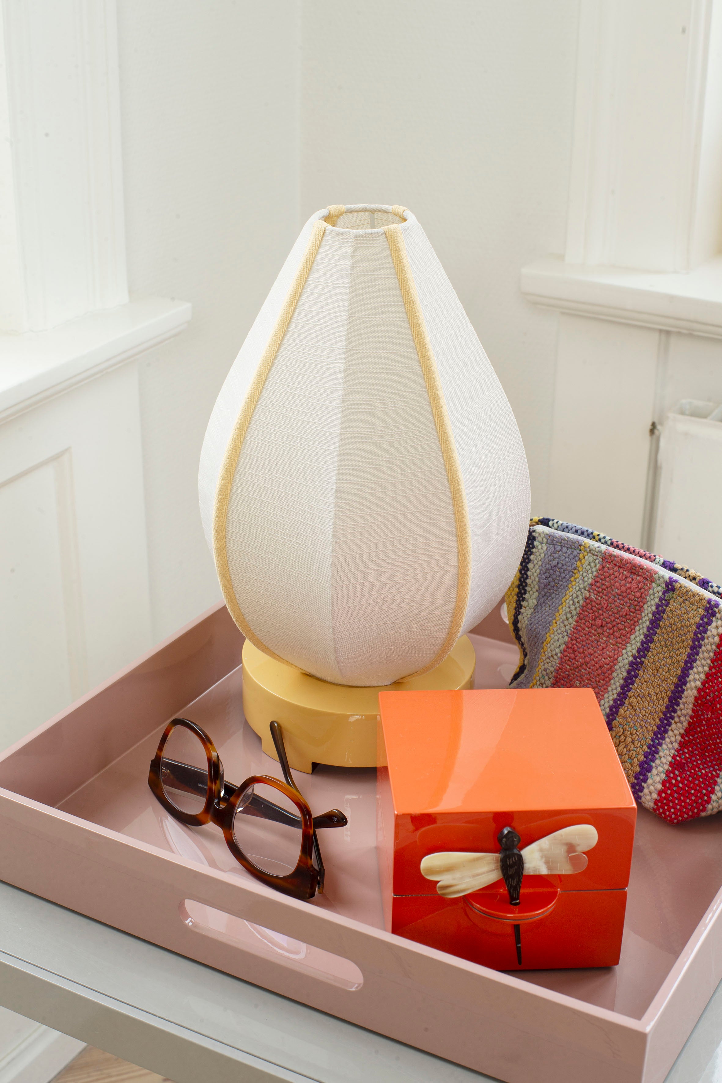 Lacquer Tray 40x40 Powder