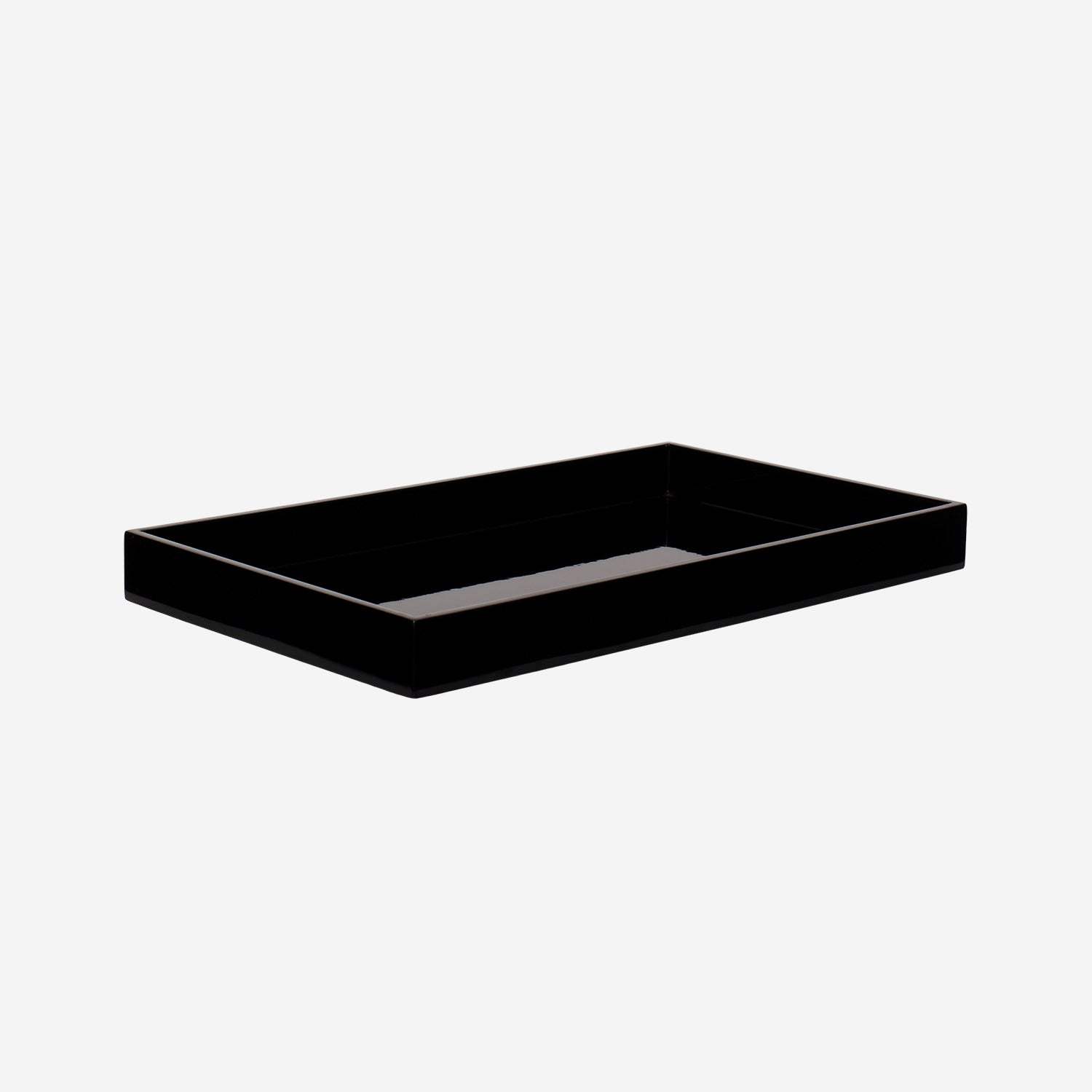 Lacquer Tray 38x22 Black