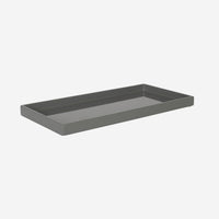 Lacquer Tray 32x16 Grey - color swatch