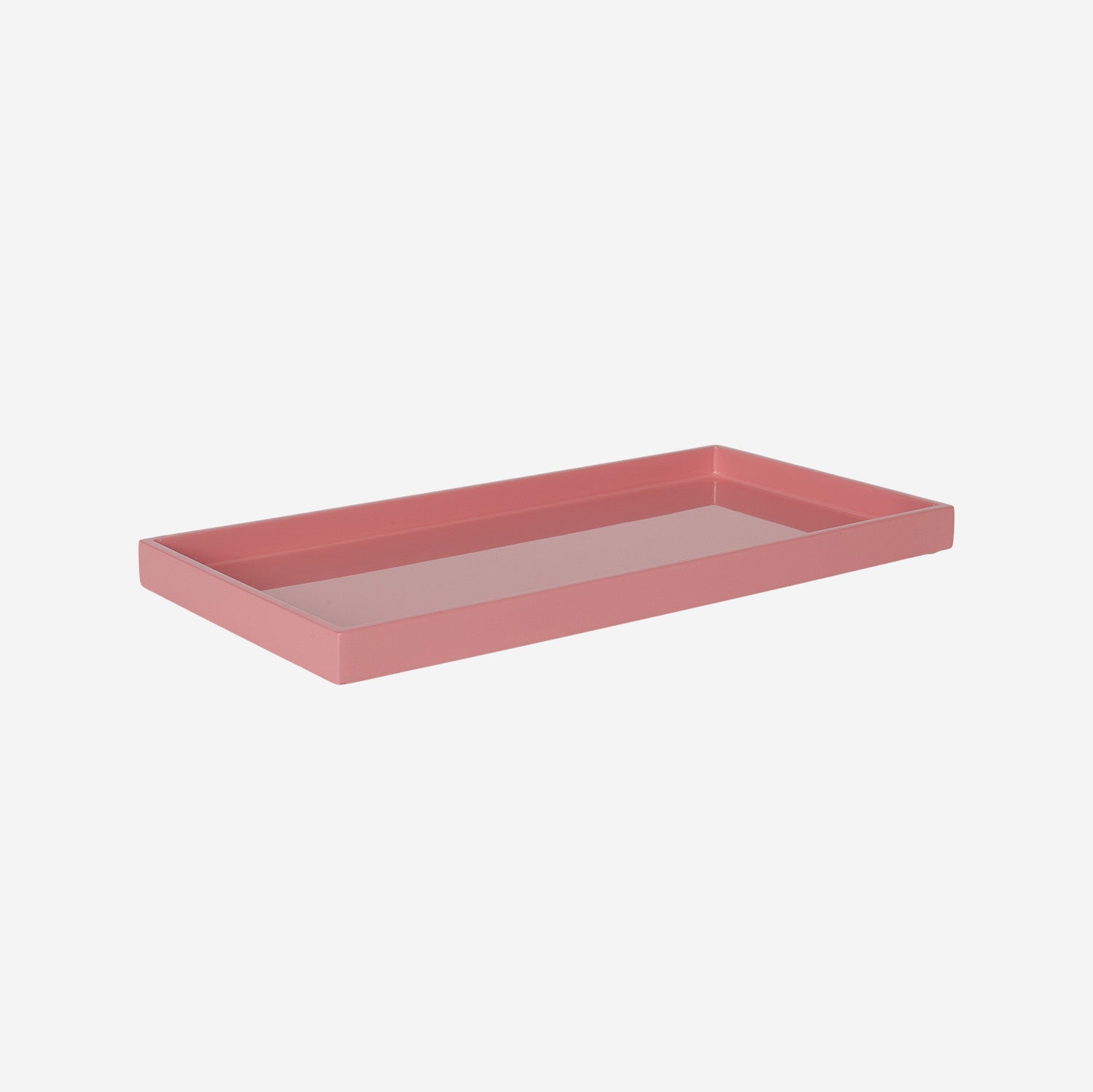 Lacquer Tray 32x16 Pink