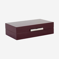 Lacquer Box w Rooms & Stick B Bordeaux - color swatch
