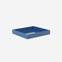 Lacquer Tray 20x20 Denim - color swatch