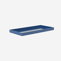 Lacquer Tray 32x16 Denim - color swatch