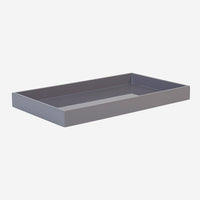 Lacquer Tray 38x22 Slate - color swatch