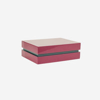 Rectangular box, beetroot - color swatch