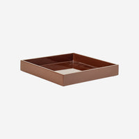 Lacquer Tray 20x20 chocolate - color swatch