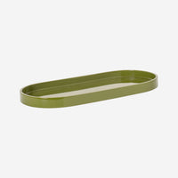 Lacquer Tray Oval S, Army - color swatch