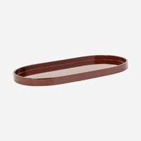 Lakbakke Oval B, chocolate - color swatch