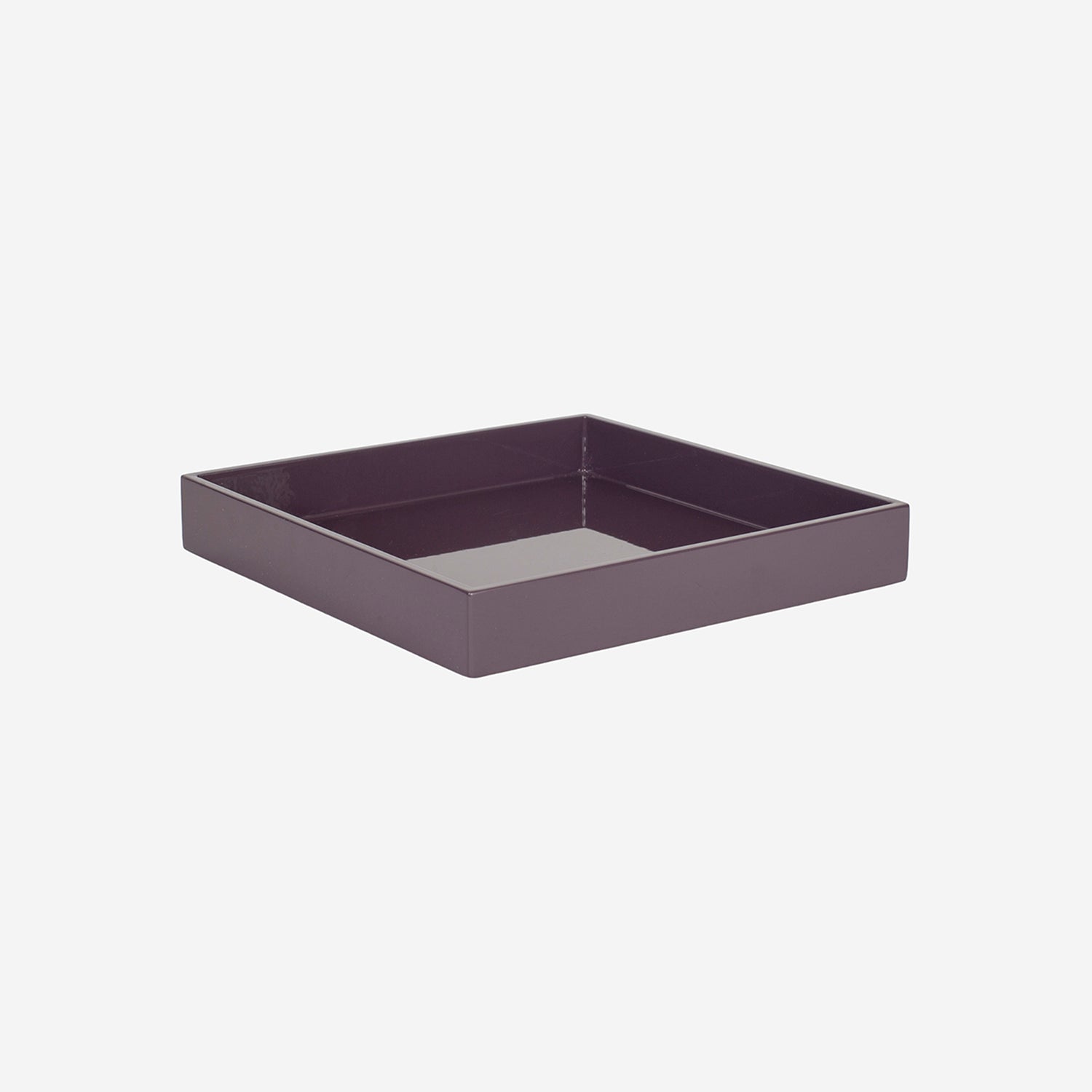 Lacquer Tray 20x20 Lavender