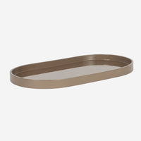 Lacquer Tray Oval B, Earth