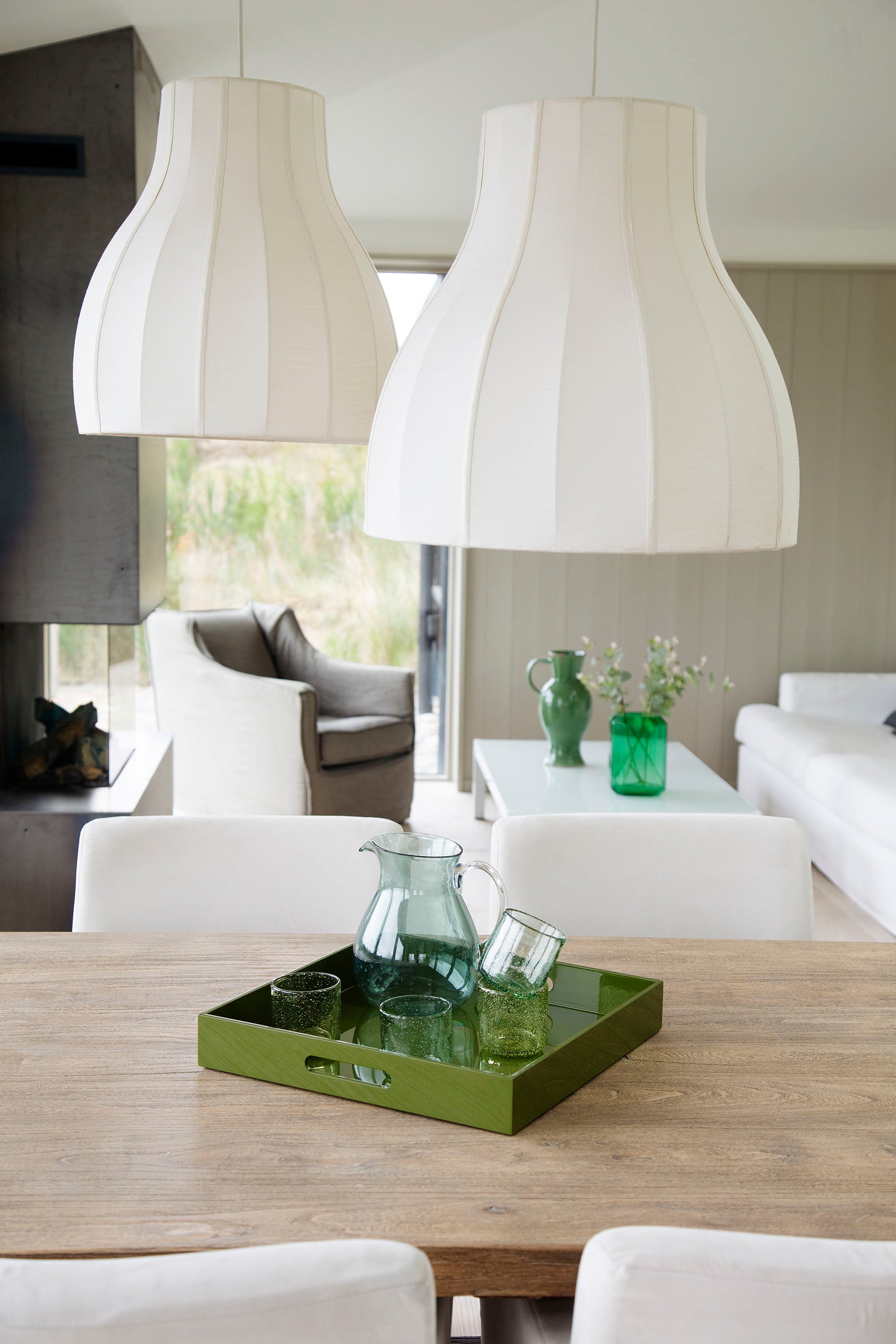 Lamp Shade Indochina Raw Sand Tulip B