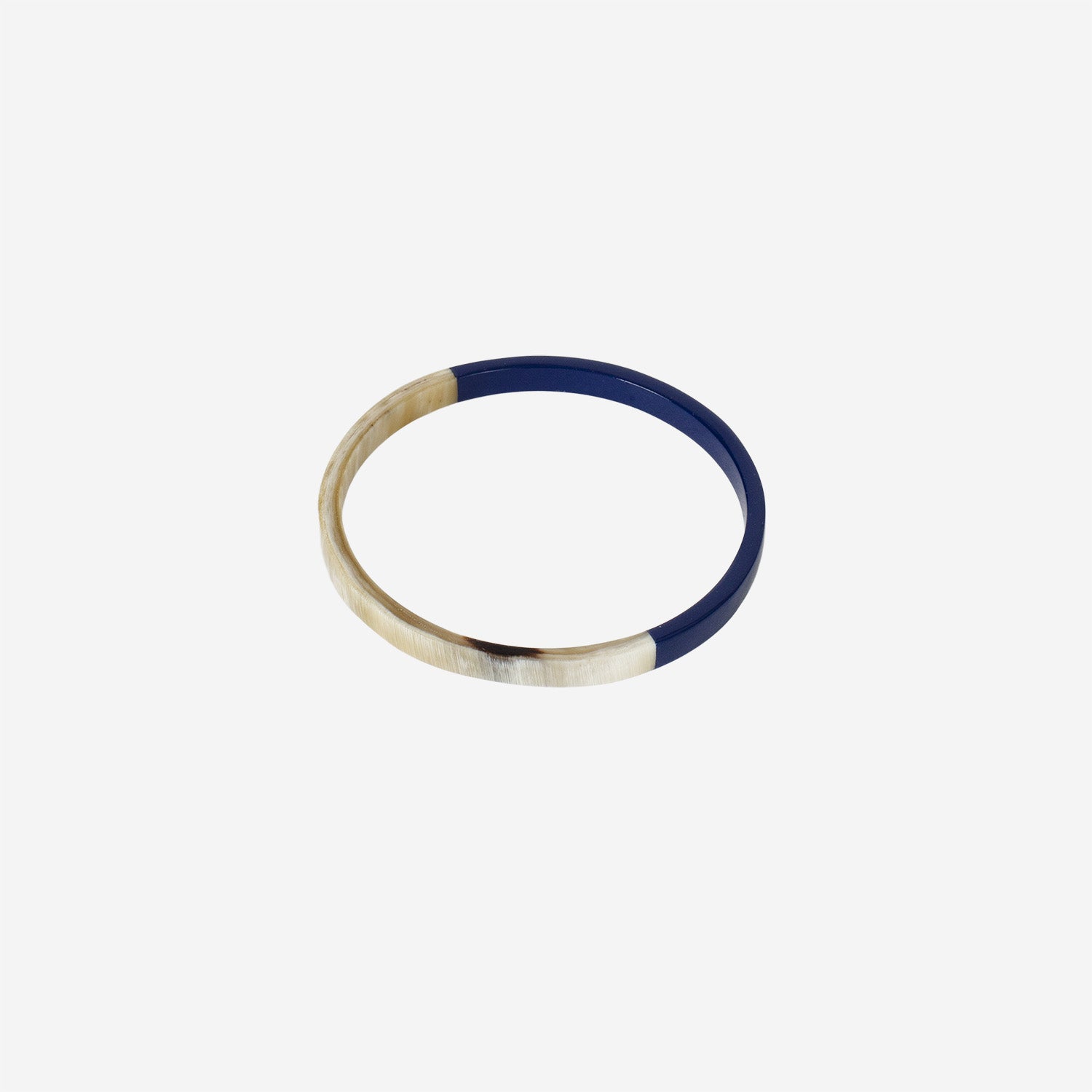 Bracelet Horn S nature/dark blue