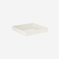 Lacquer Tray 20x20 White - color swatch