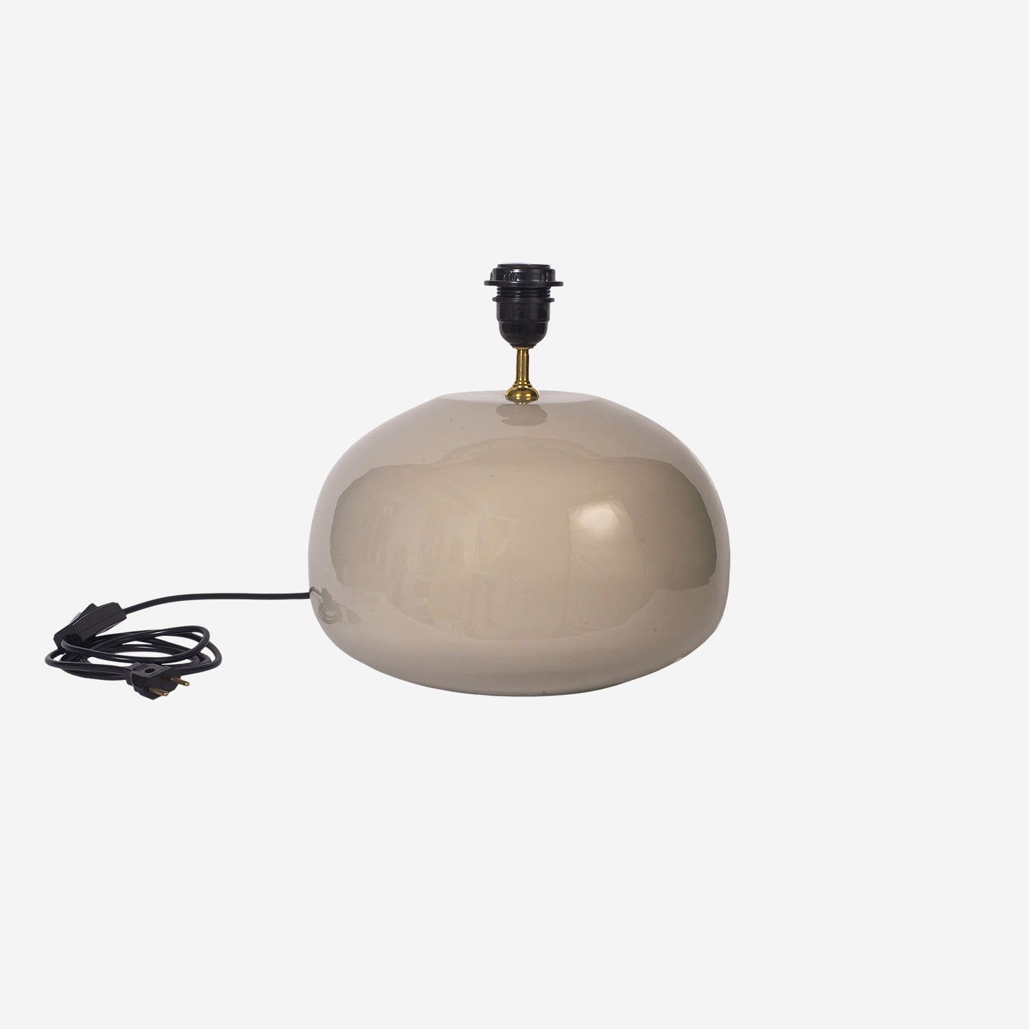 Lamp Base Round Cashmere